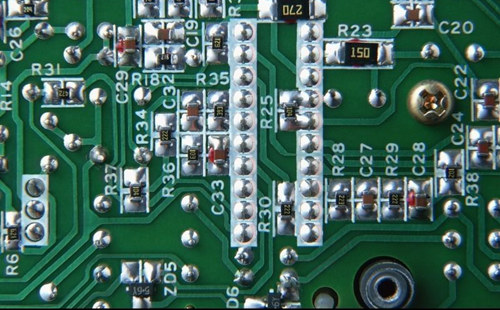 電路板上的焊點 電路板上的焊點